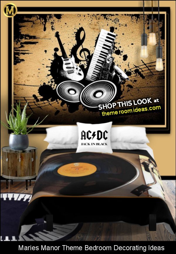 Decorating theme bedrooms Maries Manor music decor music bedroom ideas music decorations