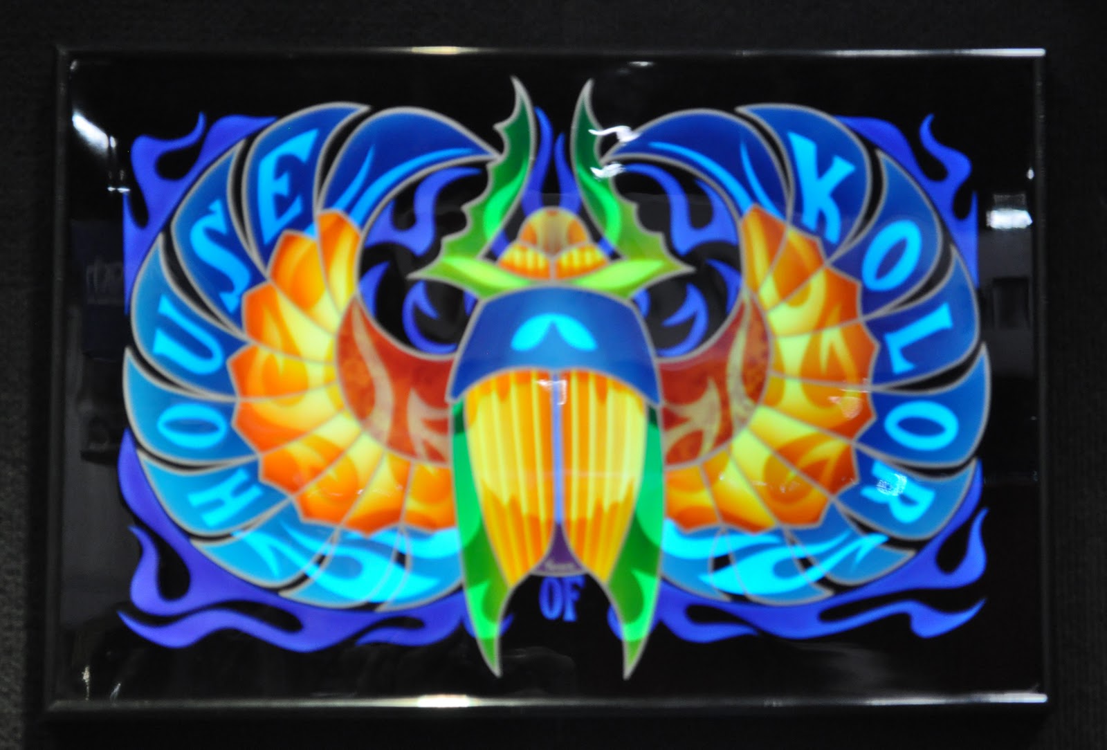 Just A Car Guy House of Color automotive paints, half the booth space