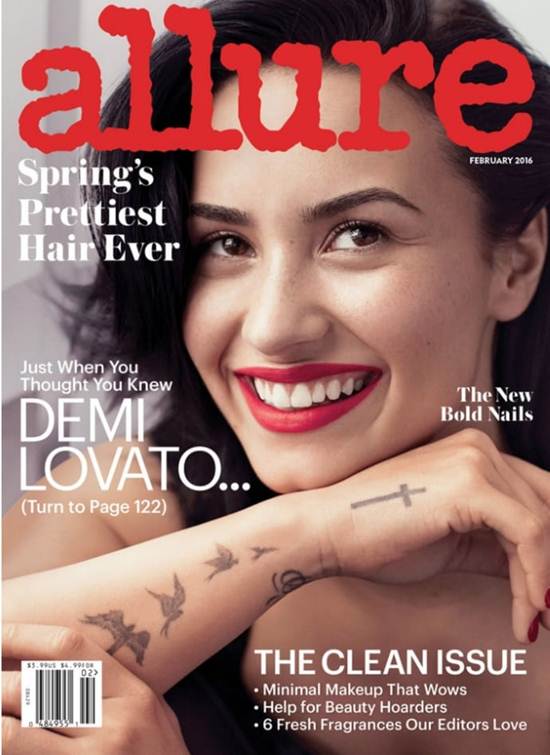 Did Demi Lovato's Tattoos Ruin This Magazine Cover?