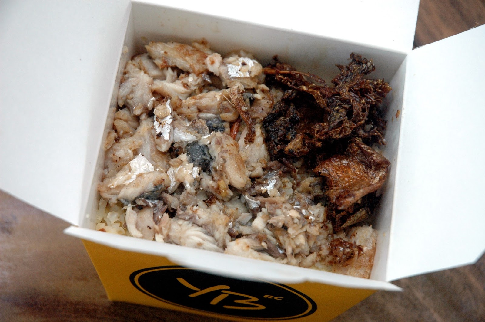 DUDE FOR FOOD The Rice is Right. At Yellow Box Rice Company.