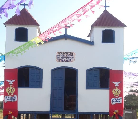 Mini Círio abrirá os festejos a Santíssima Trindade Padroeira da comunidade trindade área de Várzea de Óbidos 