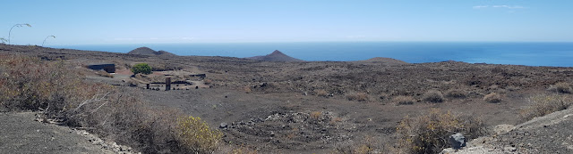 Vista desde el Centro vulcanológico - El Hierro