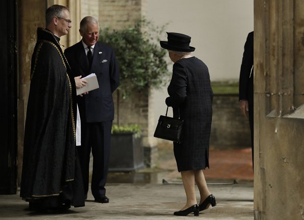British Royal Family Attend Countess Mountbatten S Funeral