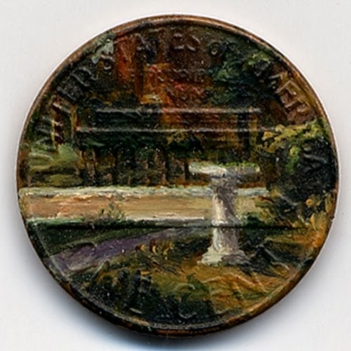 06-The-Baptistery-1980-Artist-Jacqueline-L-Skaggs-Discarded-Pennies-Oil-Painting-on-Coins-www-designstack-co