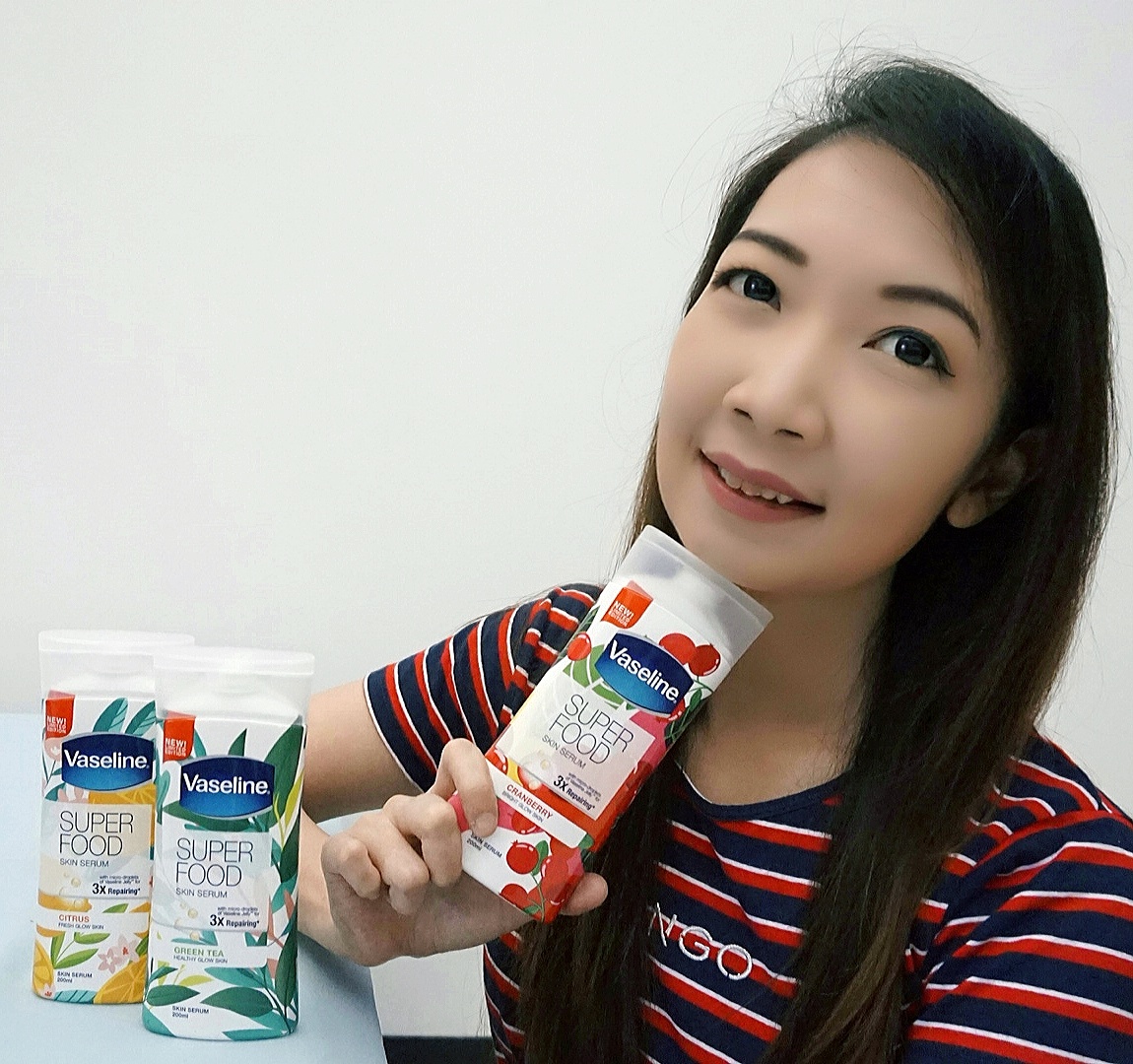 REVIEW VASELINE LIMITED EDITION SUPER FOOD SKIN SERUM (SPONSORED)