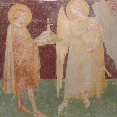 Ambrogio Lorenzetti, Eremo di Montesiepi a San Galgano, Storie della Vergine