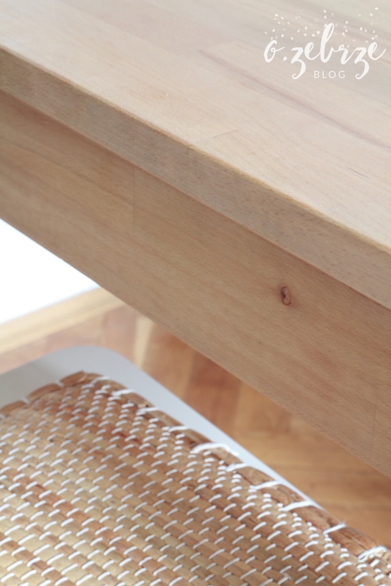Stół drewniany, wooden table, seart