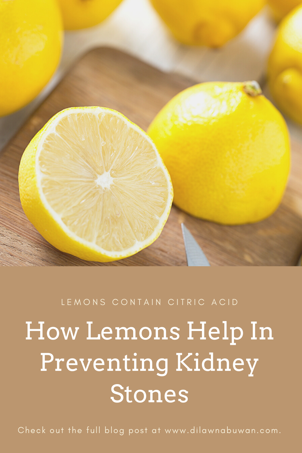 How Lemons Help In Preventing Kidney Stones