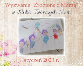 zrobione z mamą- laurka