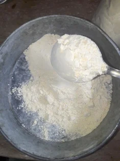 add-gram-flour-into-the-bowl