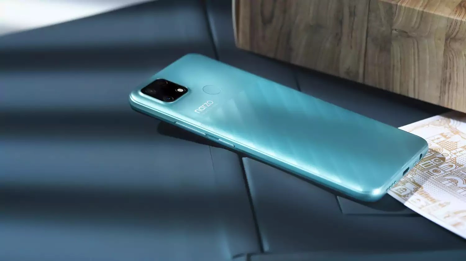 realme narzo 30A in Laser Blue realme narzo 30A in Laser Blue