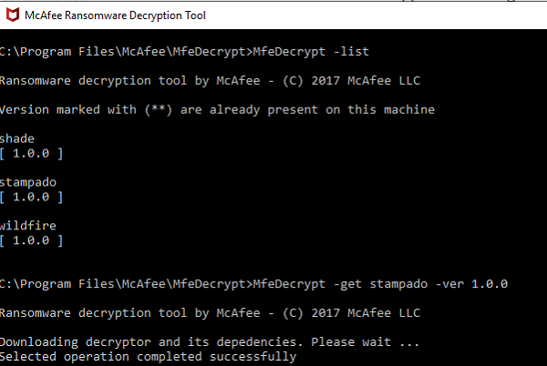 Descargar herramienta de descifrado de ransomware