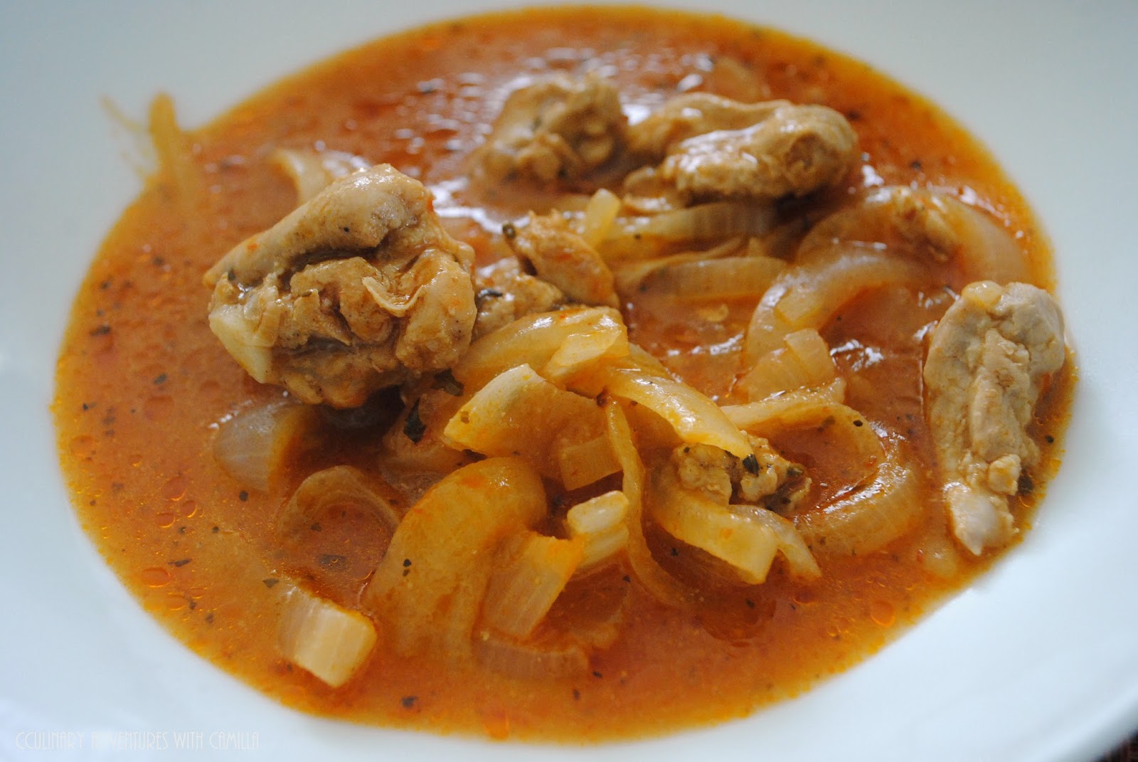 Soganli Tavuk Yahnisi (Turkish Chicken Stew) SoupSwappers