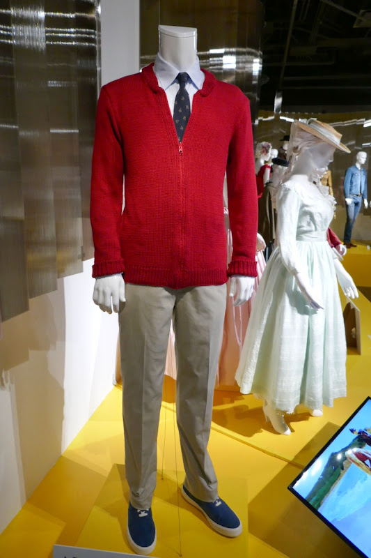 Tom Hanks A Beautiful Day in the Neighborhood Mister Rogers costume Tom Hanks Beautiful Day Neighborhood Mister Rogers costume