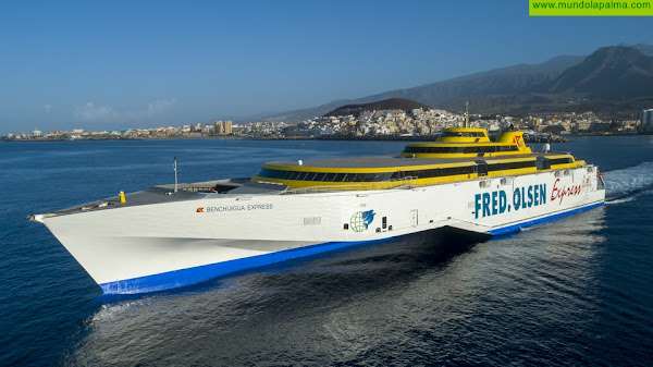 Fred. Olsen Express garantiza las conexiones entre La Palma y Tenerife