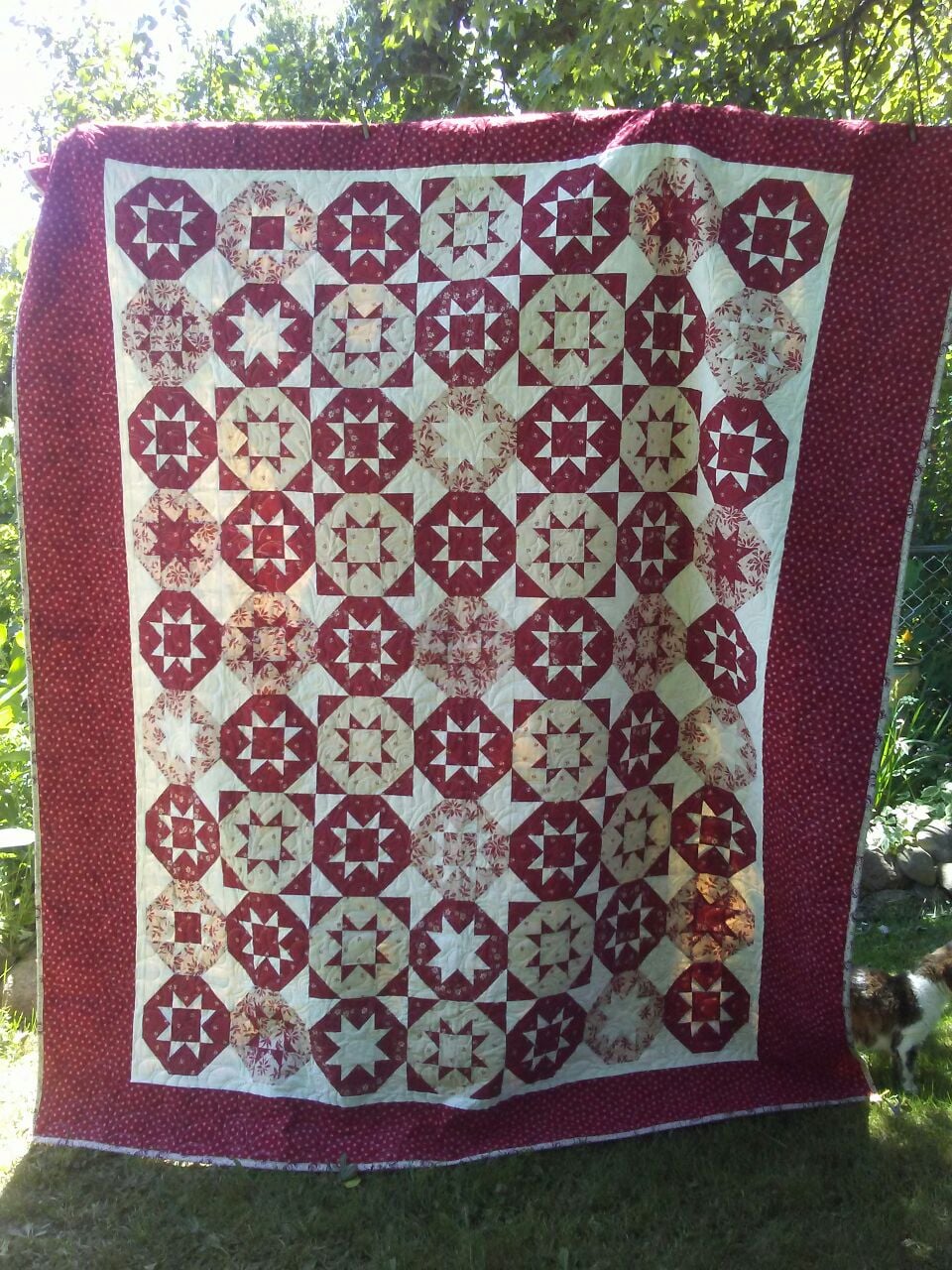 WIP Work in Progress Stash Buster Challenge 2021 Red Blocks