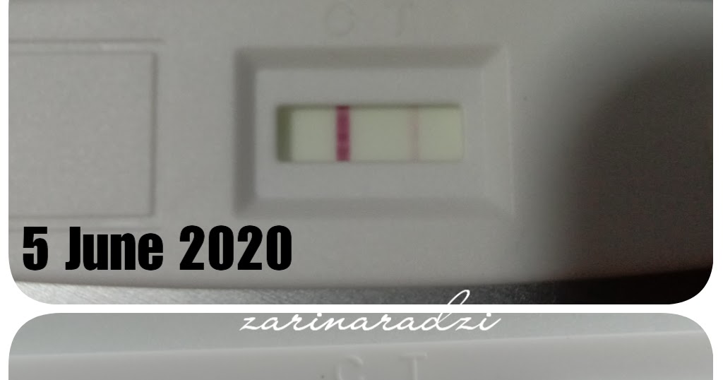 zARina RaDZi UPT Pregnancy Test Pudar / Kabur