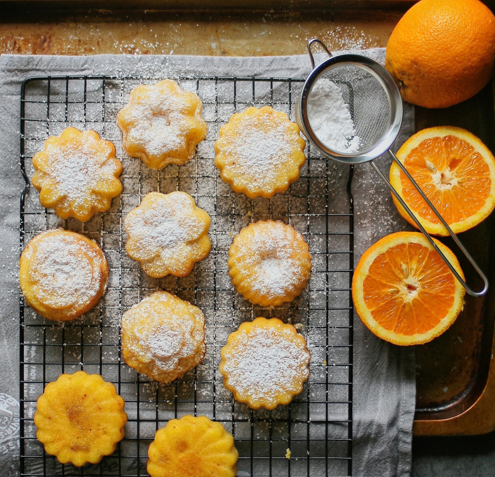 Cupcakes & Couscous Semolina, Coconut and Marmalade Cakes