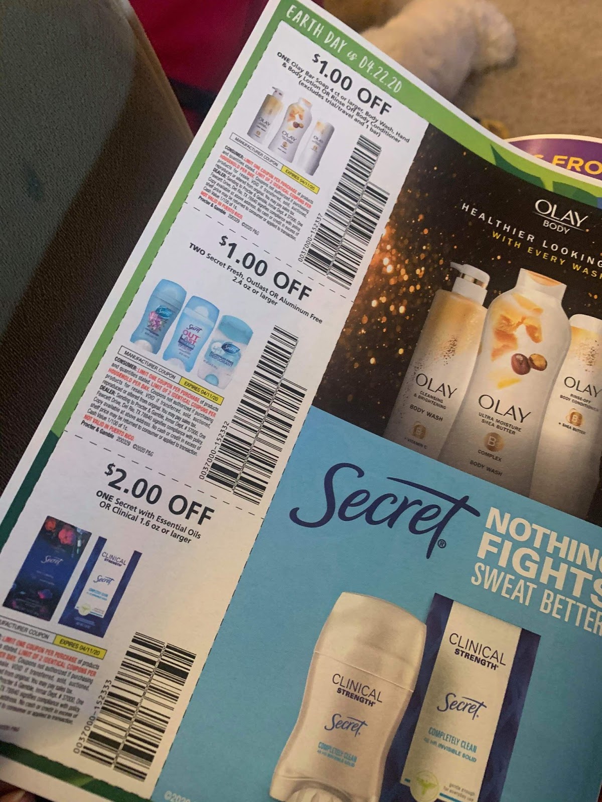 Capri's Coupons Whole Insert Picture Previews April P&G with Tide