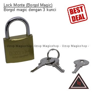 Jual alat sulap lock monte / Gembok sulap Jual alat sulap lock monte / Gembok sulap