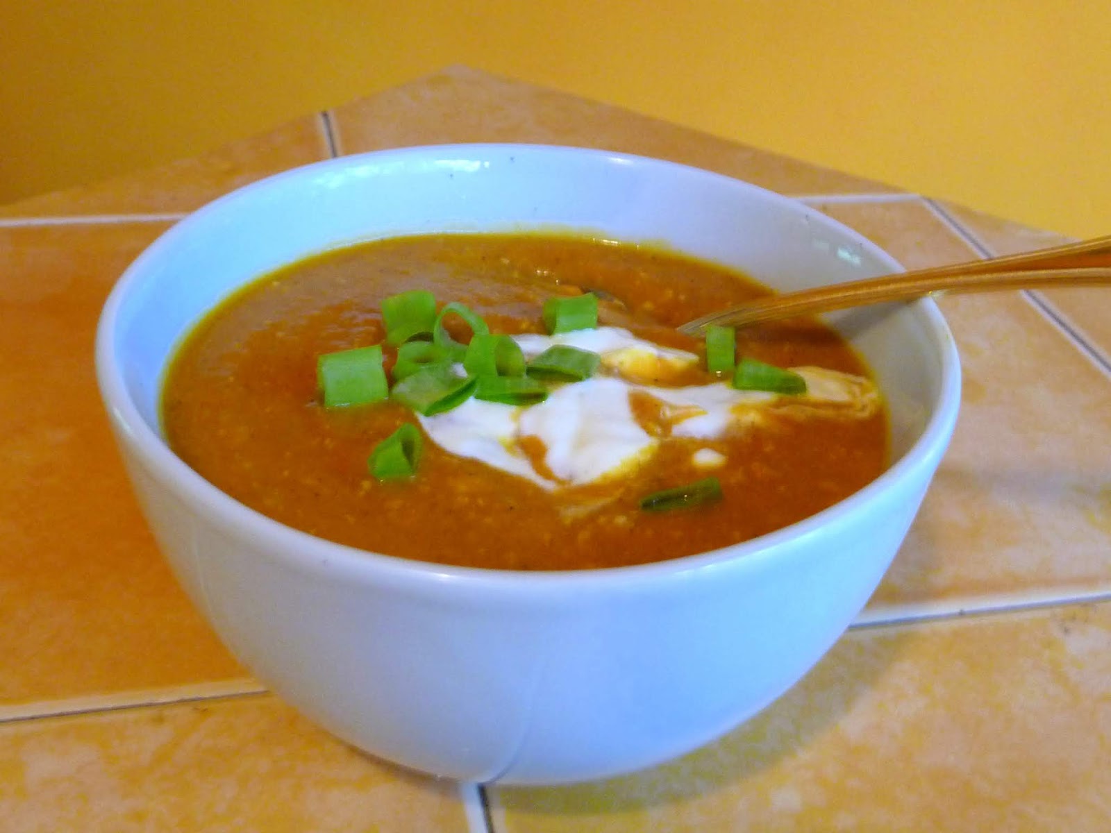 FRESH GINGER PUMPKIN SOUP