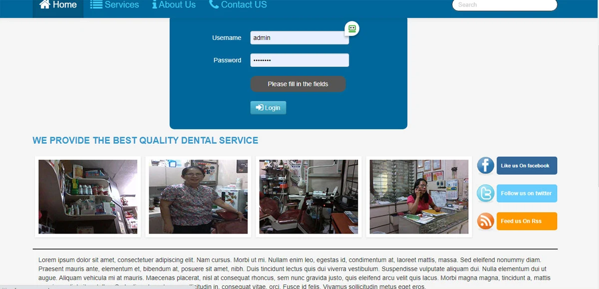 Dental Clinic Management System in php with full source code - Free ...