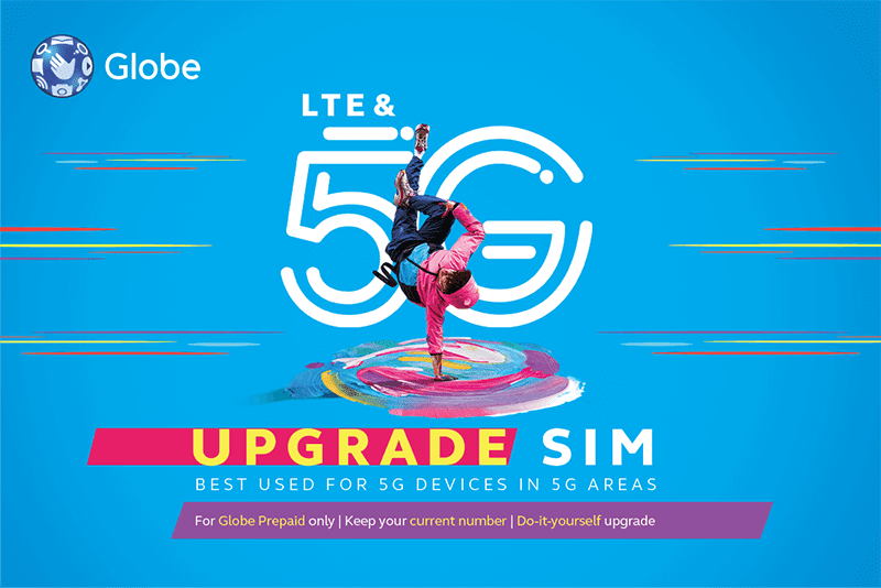 Globe offers FREE 4G/5G SIM upgrade to 2G or 3G SIM owners for FREE