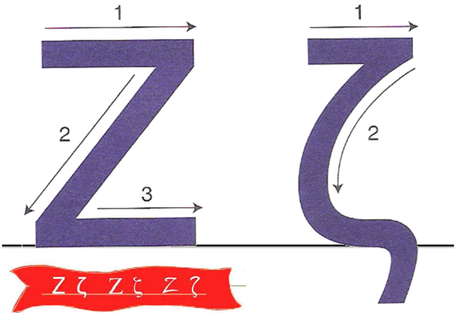 Τι μαθαίνουν τα πρωτάκια; : Το γράμμα Ζ ζ