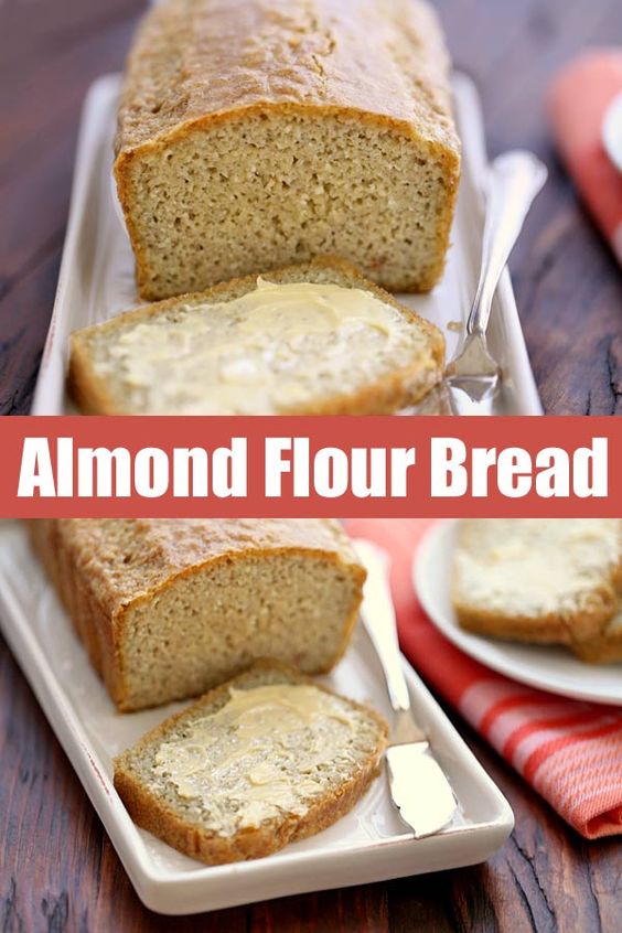 Almond Flour Bread Healthy Food Diet Family