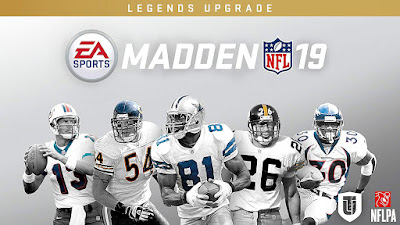 Madden 19 Game Cover Legends Upgrade