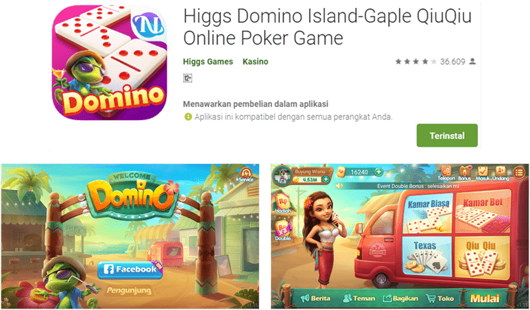Aplikasi Penghasil Pulsa Higgs Domino Island Menghasilkan Uang Dari Internet