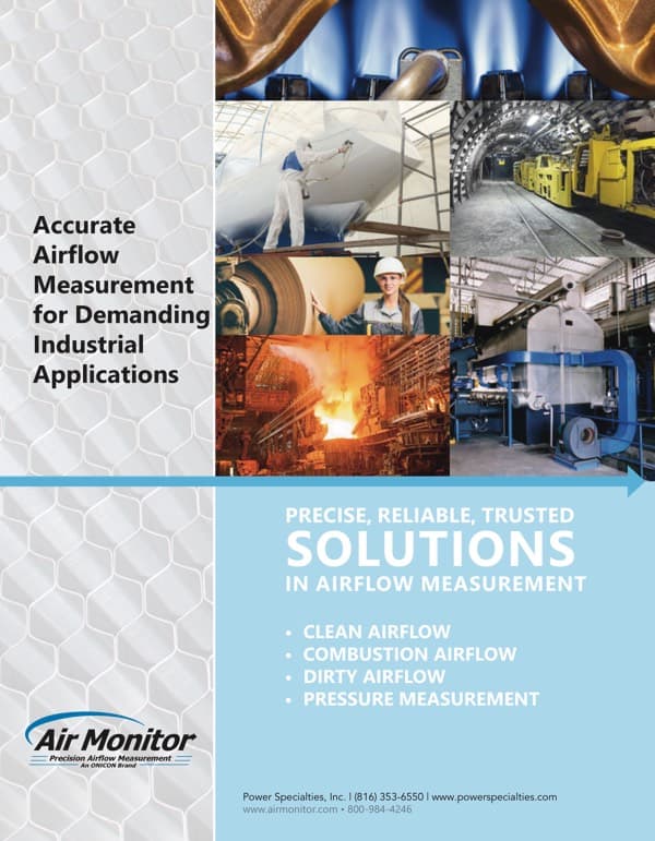 Industrial Air Flow Measurement Products Power Specialties