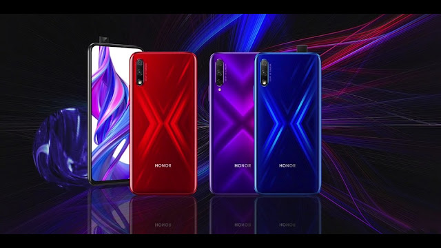 Honor 9x launch, Honor 9x colours