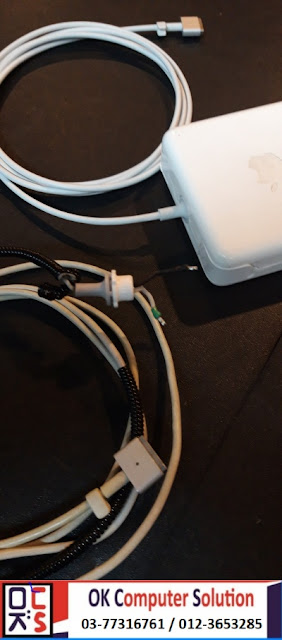 [SOLVED] MAGSAFE 2 85W REPAIR CABLE | KEDAI REPAIR MACBOOK 7