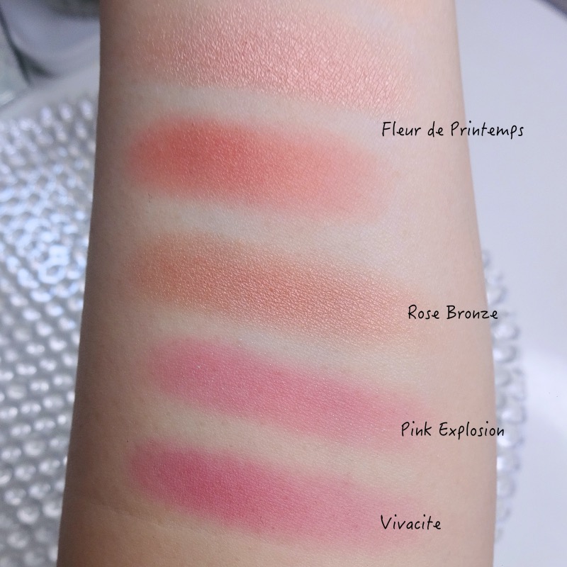 Chanel Blush Swatches Lenallure