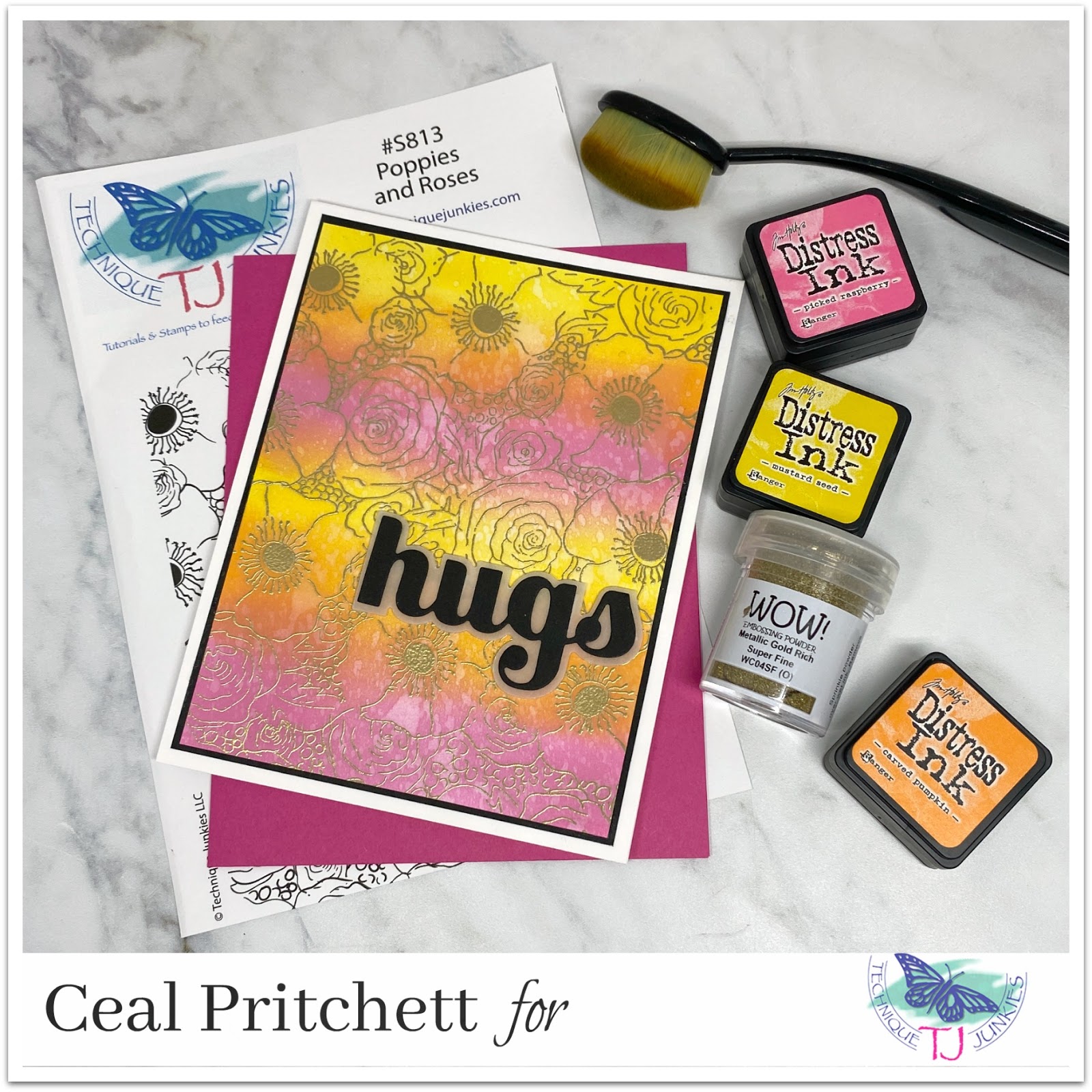 Simply Beautiful Technique Junkies Stamps New Release Celebration Hop