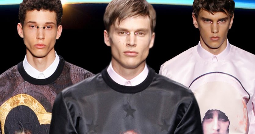 Fashion & Lifestyle: Givenchy Sweaters Spring 2013 Menswear