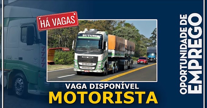 Transportadora Buturi abre vagas para Motorista de São Paulo e Paraná 