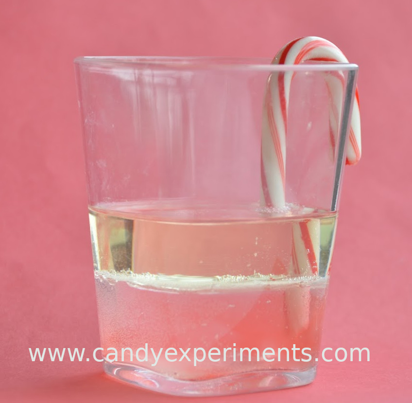 Candy Experiments Christmas candy cane optical illusion?