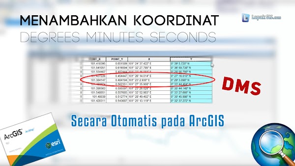 Cara Menambahkan Koordinat Dms Pada Attribute Tabel Arcgis Lapak Gis Cara Menambahkan Koordinat Dms Pada Attribute Tabel Arcgis Lapak Gis
