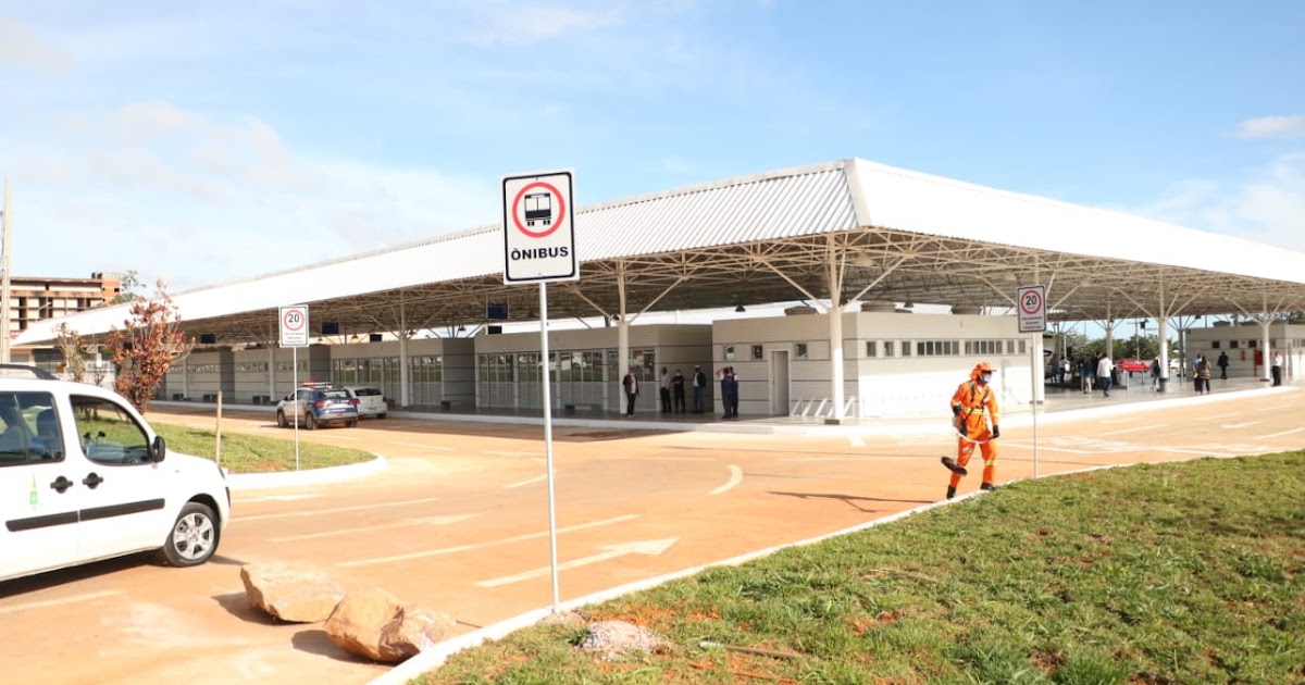 . Conclusão do novo terminal rodoviário de Sobradinho . Conclusão do novo terminal rodoviário de Sobradinho
