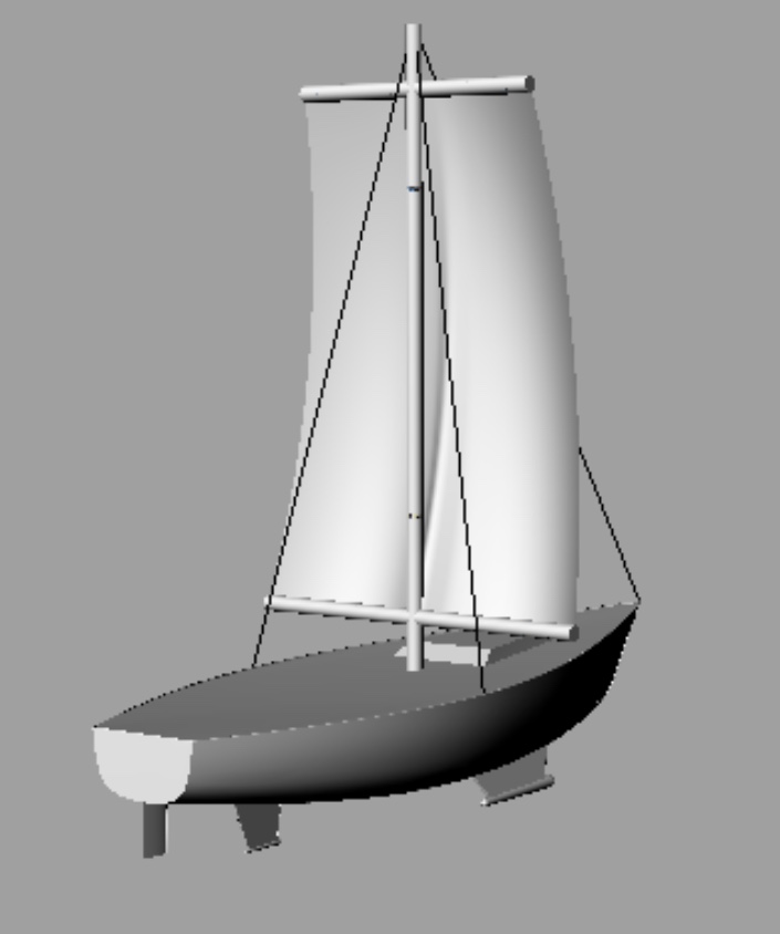 Sqoop:  a square-rigged sloop