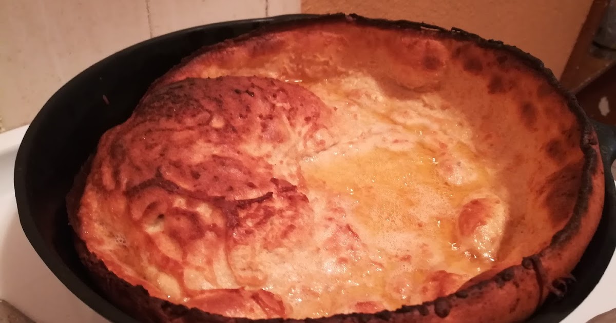 Buckwheat Dutch Baby Pancake with Strawberries Recipe