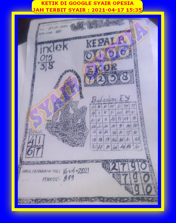 PREDIKSI HK MALAM INI