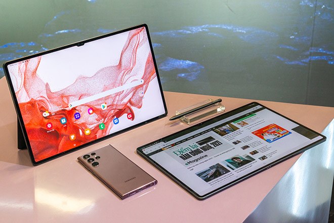 Samsung tạm dừng nhận đặt trước Galaxy Tab S8 vì bán… quá chạy