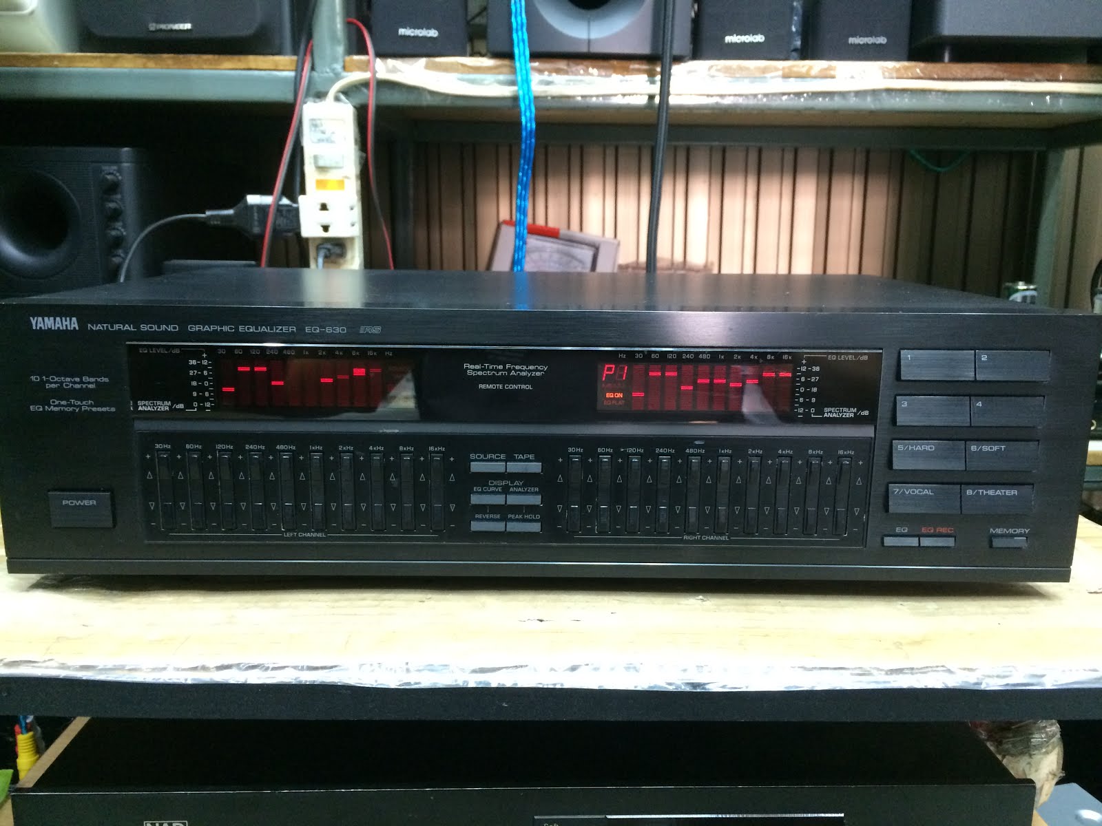 Yamaha EQ630 Digital Graphic Equalizer AudioBaza
