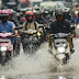 Tips agar sepeda motor tidak mogok saat menerobos banjir