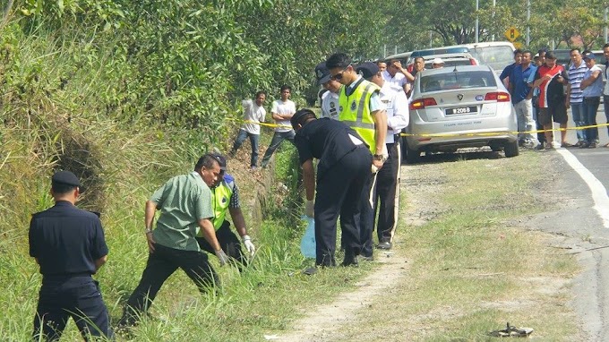 Mayat lelaki mangsa langgar lari ditemui di tepi longkang Jalan Telipok, Tuaran