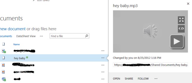 Add Audio and Video in SharePoint 2013 | Sharepoint on top