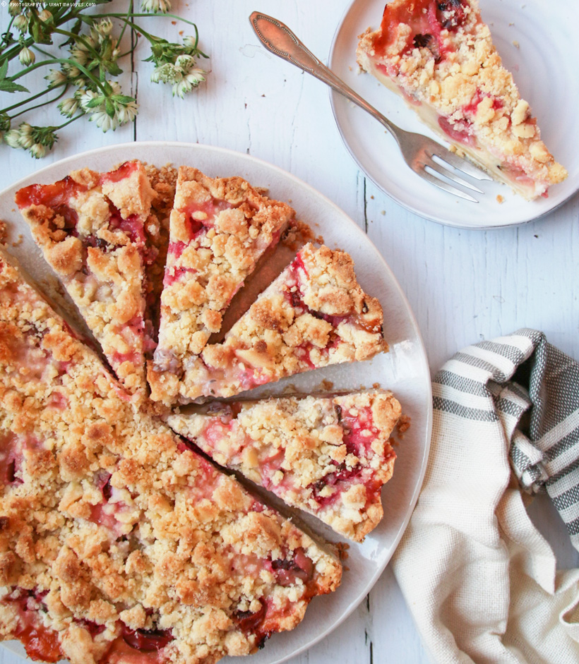 Stachelbeer-Streuselkuchen